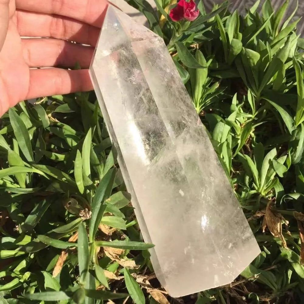 100% Natural Clear Quartz Gemstone