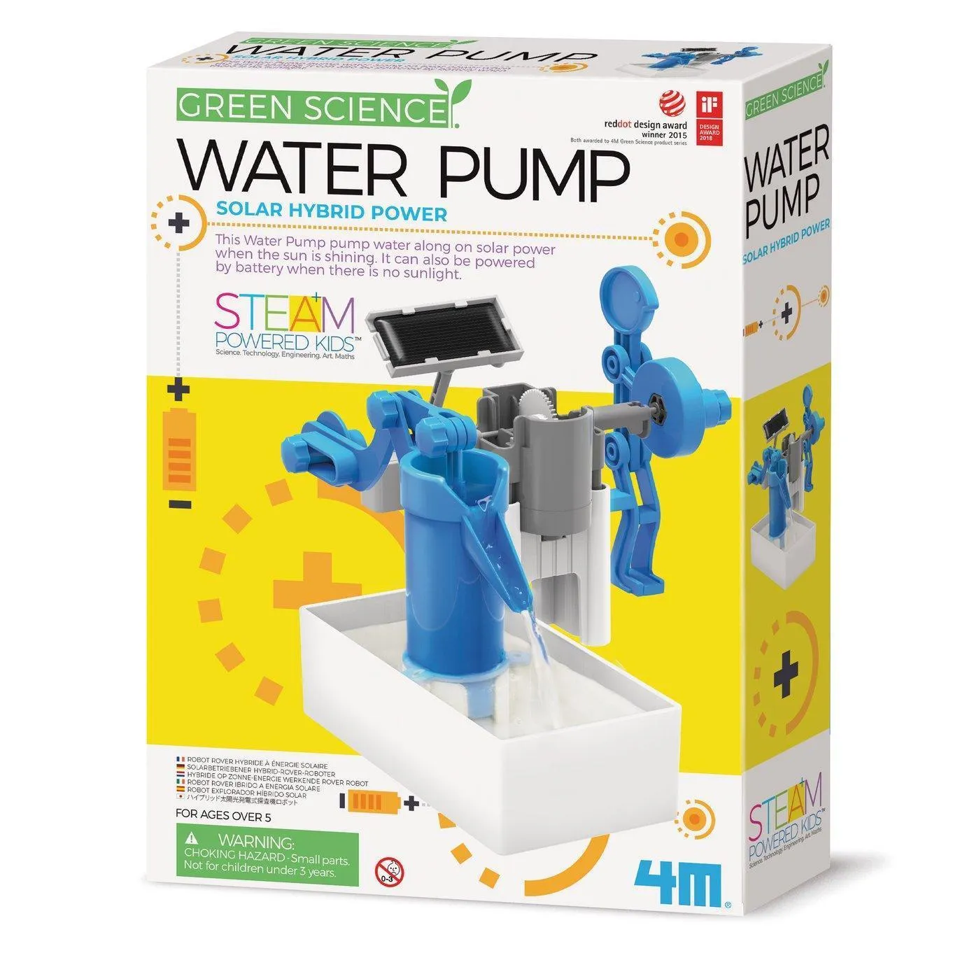 4M Green Science Solar Power Water Pump