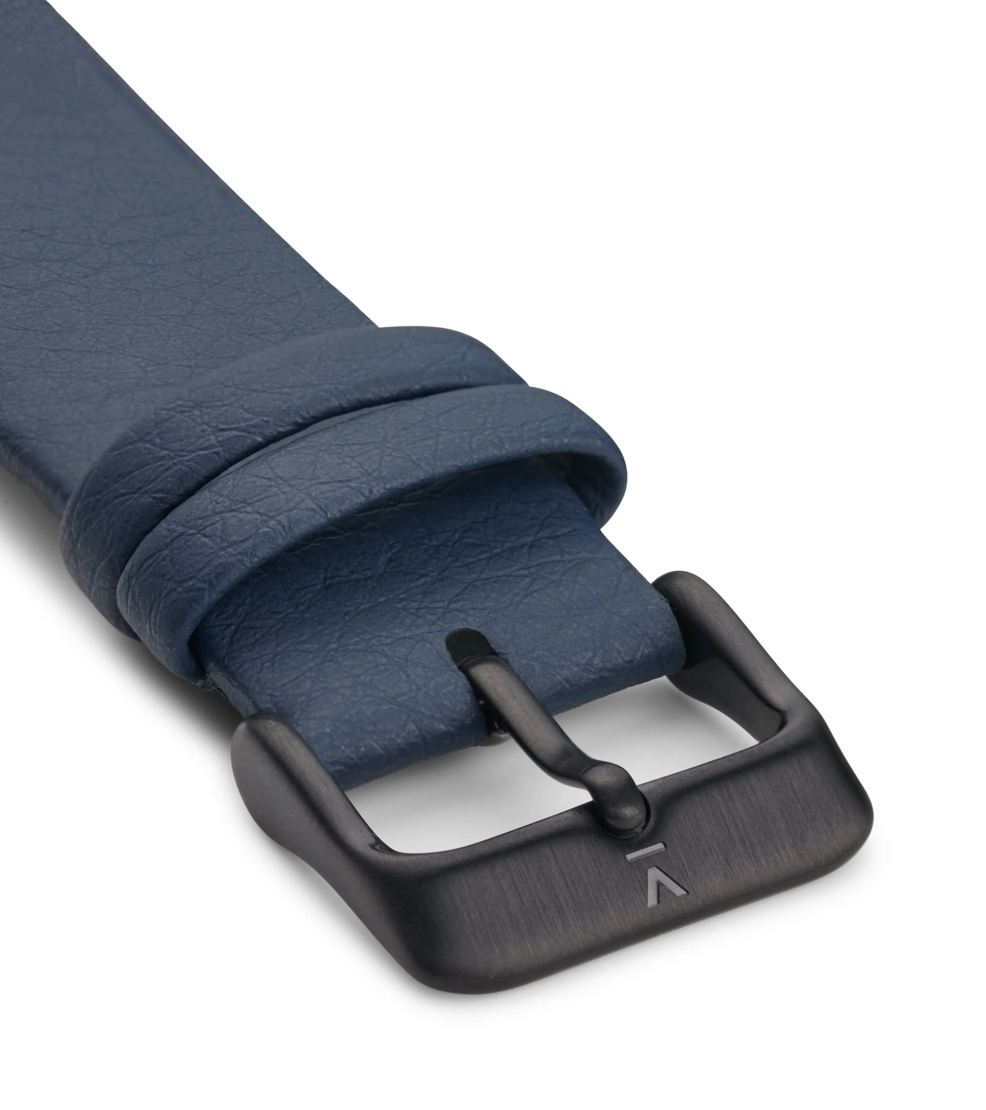 Aalto Watch with Black & White Dial | Navy Vegan Leather Strap