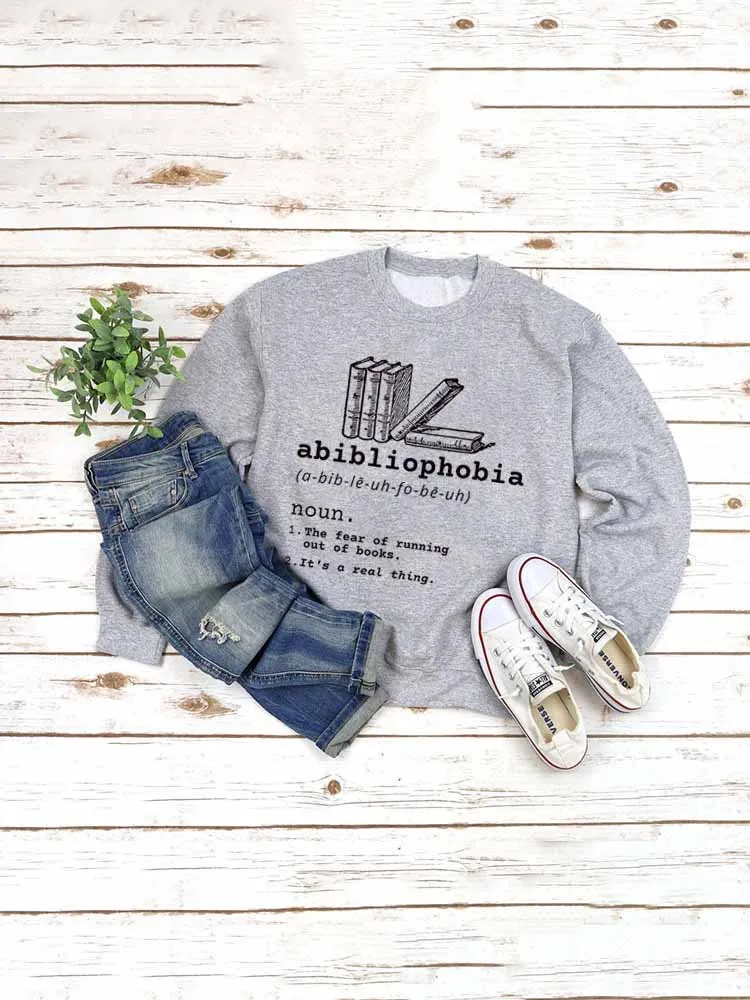 Abibliophobia Casual Sweatshirt