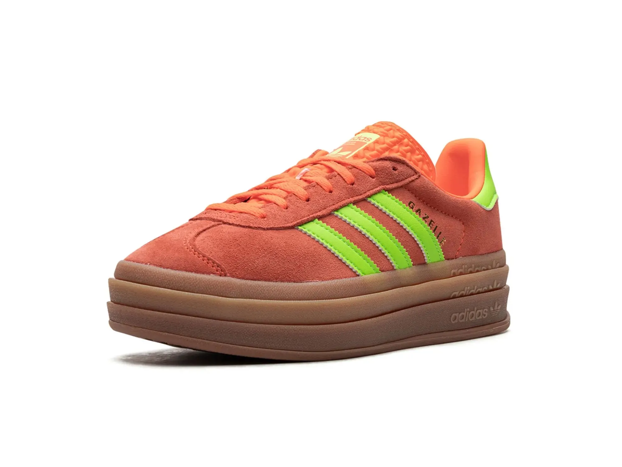 Adidas Gazelle Bold "Solar Orange Solar Green"