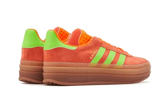 Adidas Gazelle Bold Solar Orange Solar Green