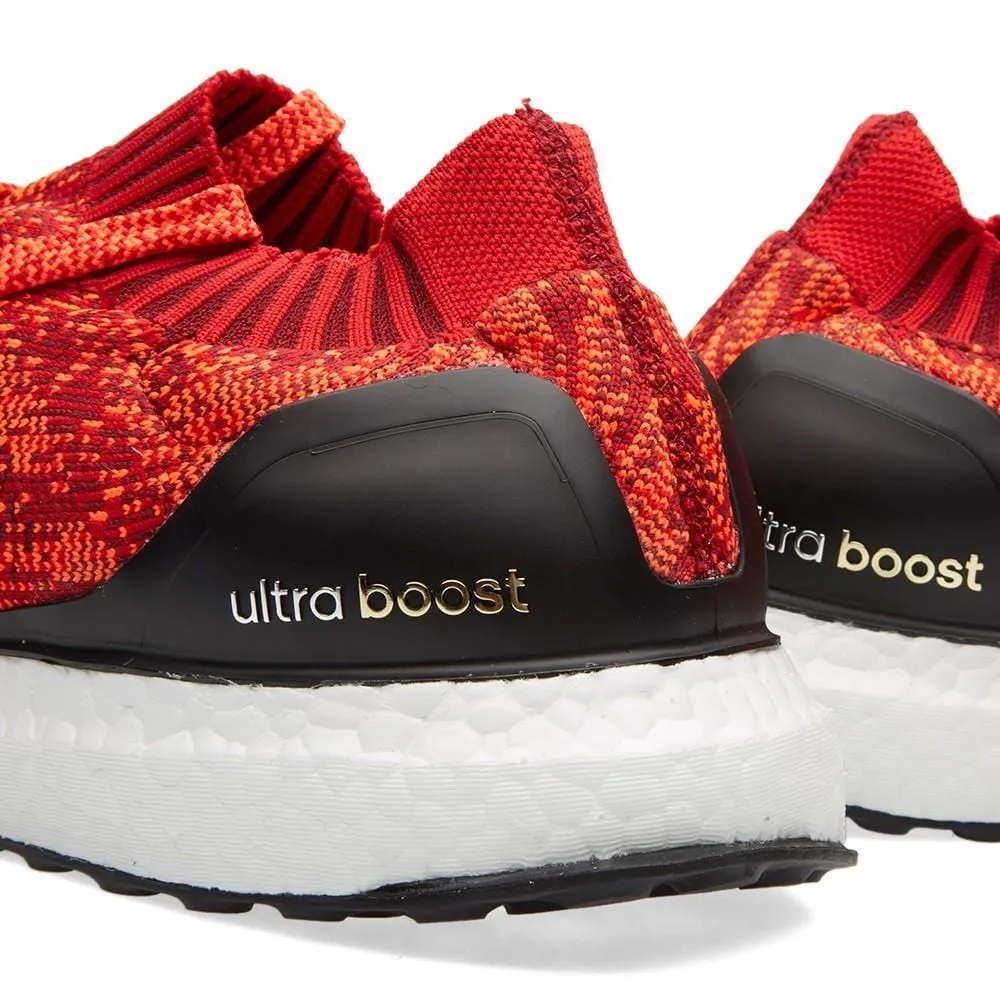 ADIDAS ULTRA BOOST UNCAGED Scarlet, Solar Red & Black