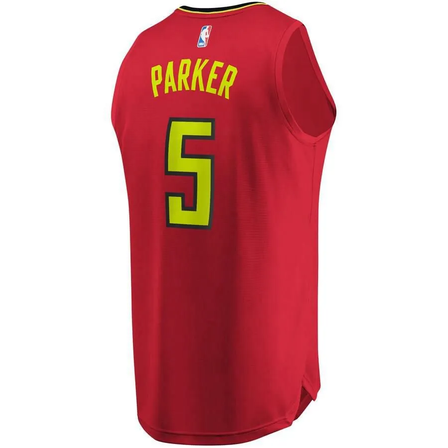 Atlanta Hawks Jabari Parker Fanatics Branded Replica Fast Break Player Statement Jersey Kids - Red | Ireland G4469C8