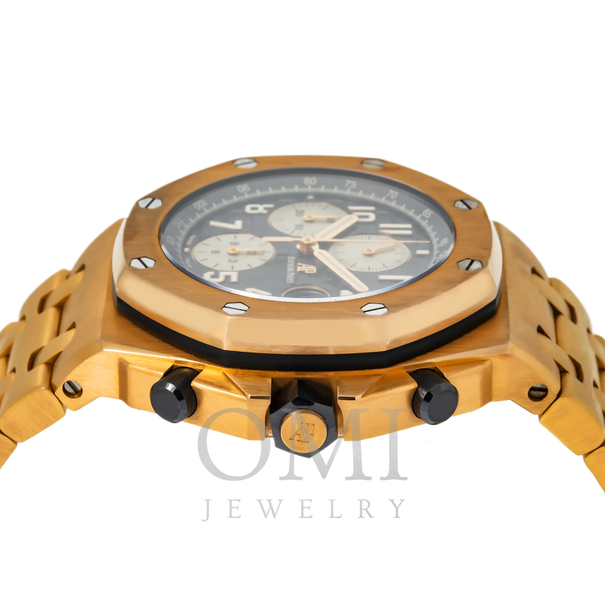 Audemars Piguet 26007BA 42MM Brown Dial And Yellow Gold Bracelet