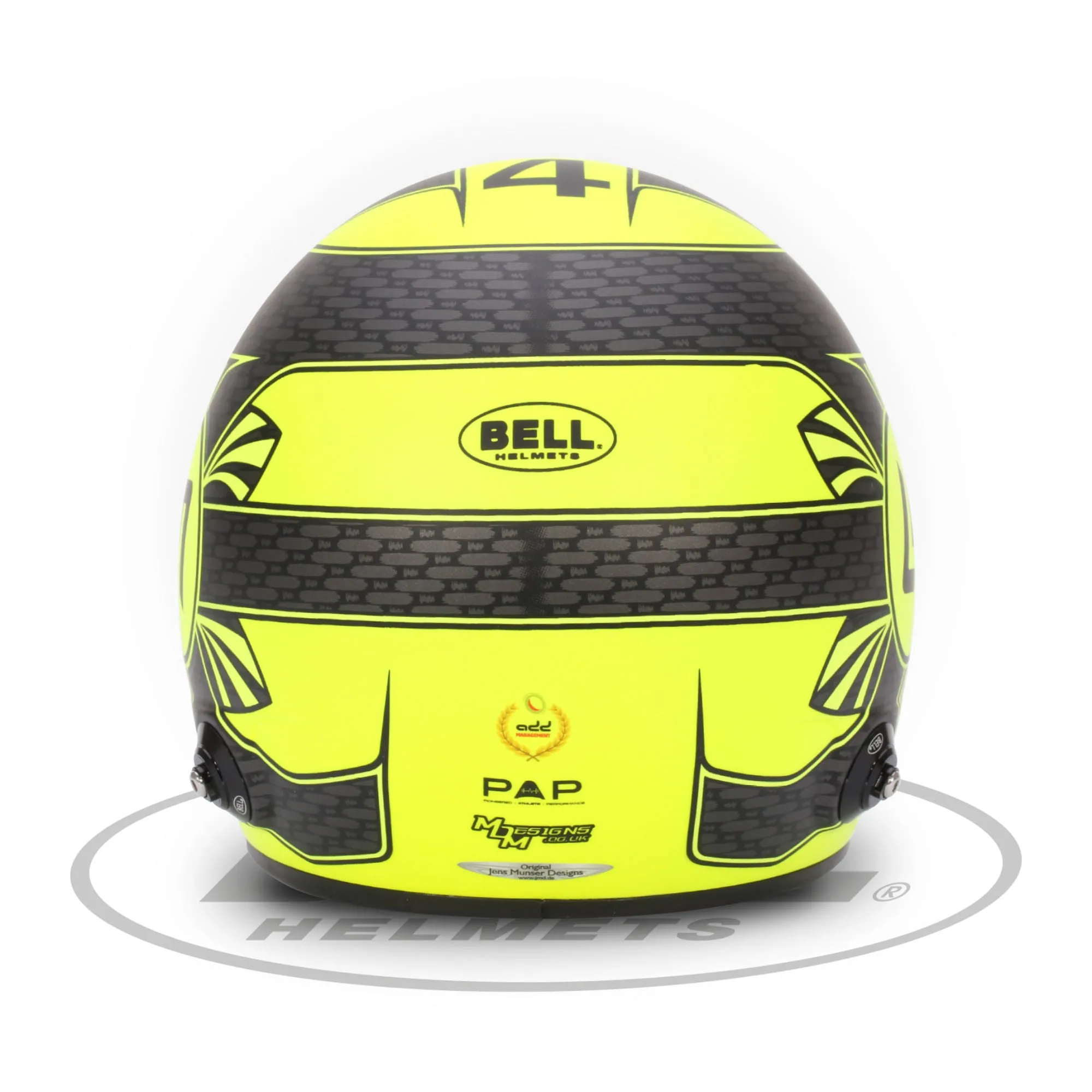 Bell 1:2 Scale Mini Helmet Lando Norris 2023 Mclaren