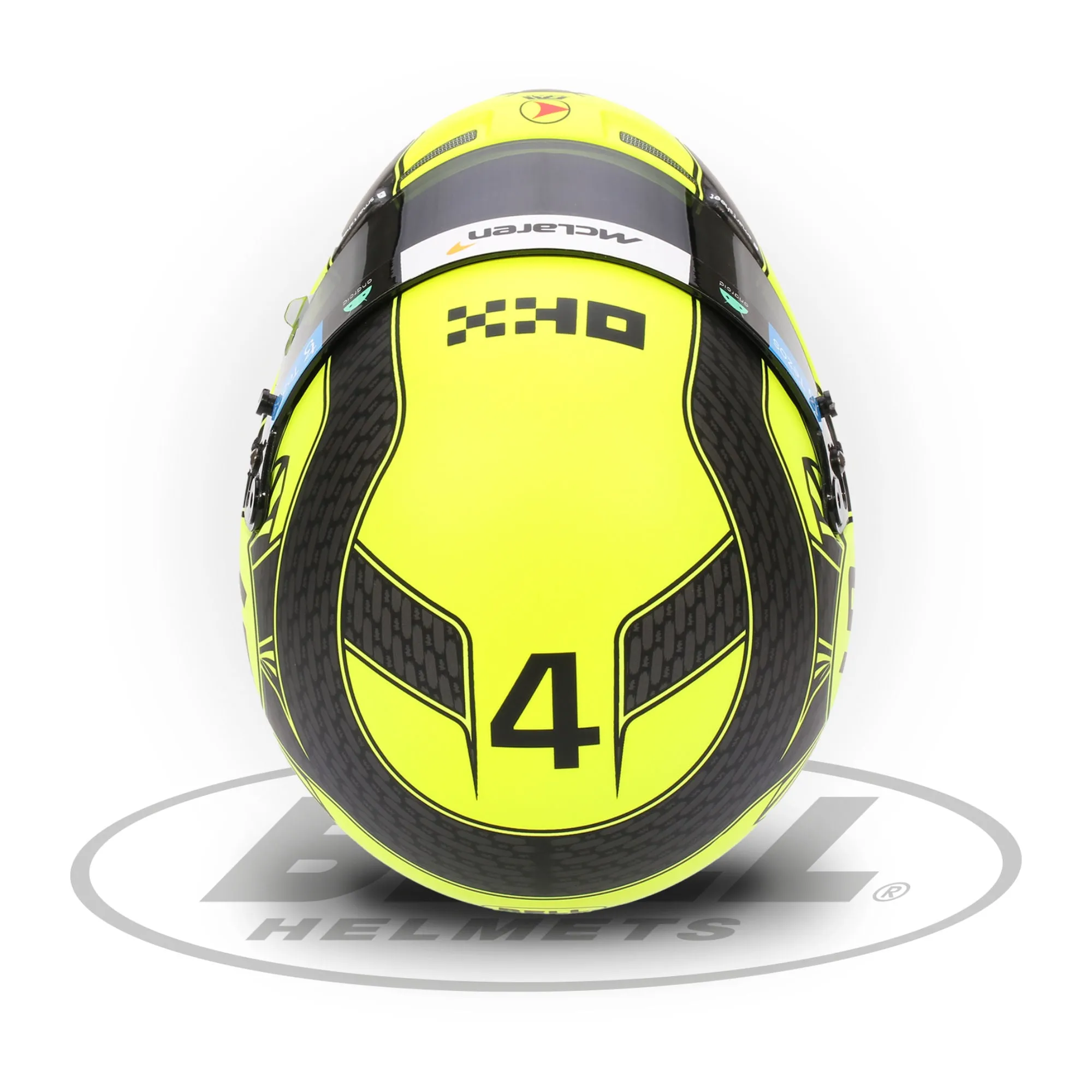 Bell 1:2 Scale Mini Helmet Lando Norris 2023 Mclaren