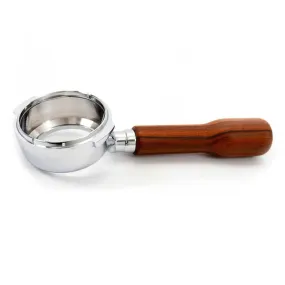 Bezzera Bottomless Portafilter W/Wood Handle - BZ Group