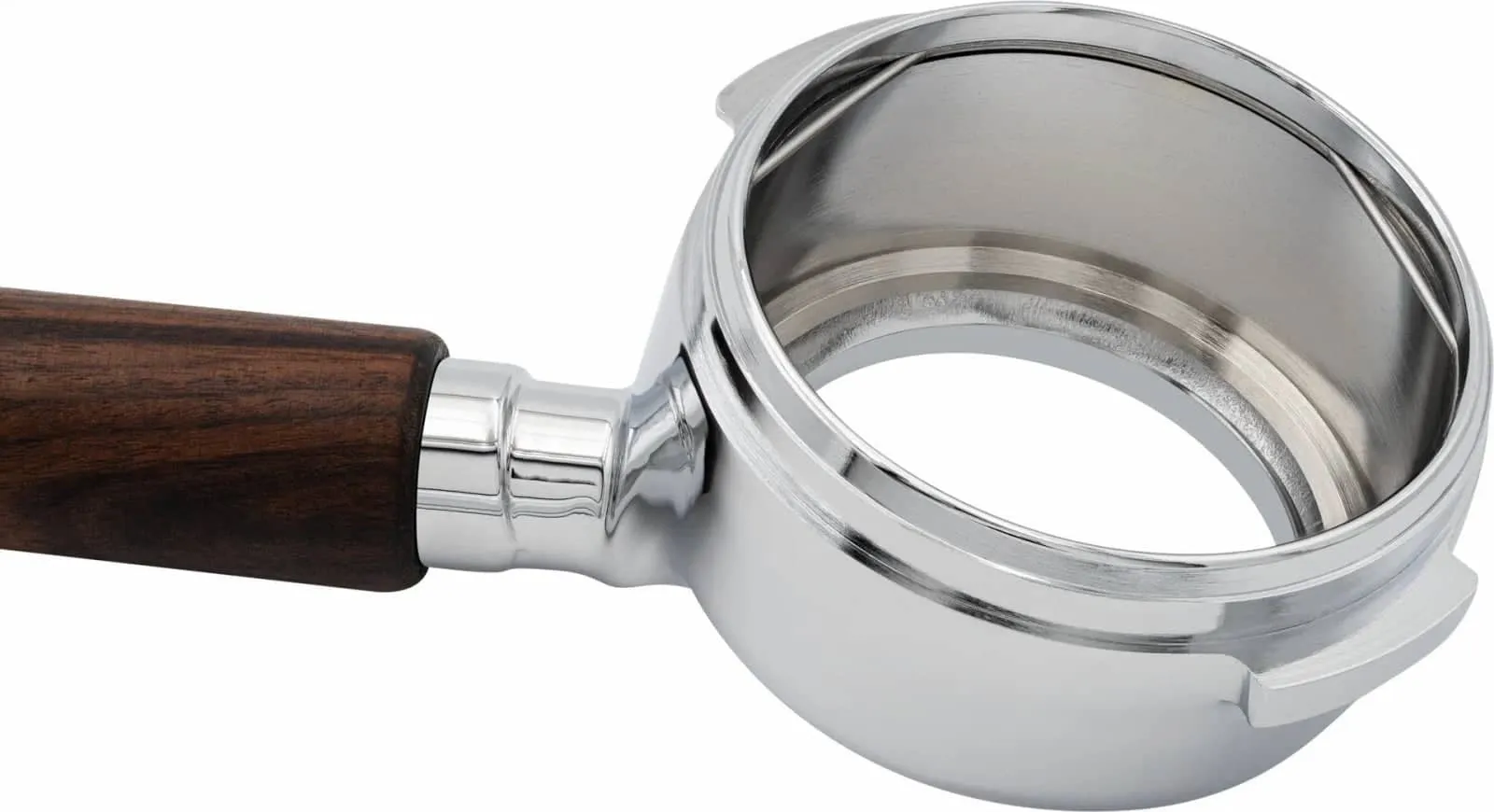 Bezzera Bottomless Portafilter W/Wood Handle - BZ Group