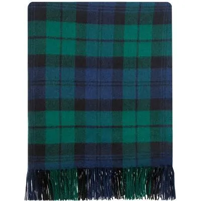 Black Watch Lambswool Ruana (aka Serape)