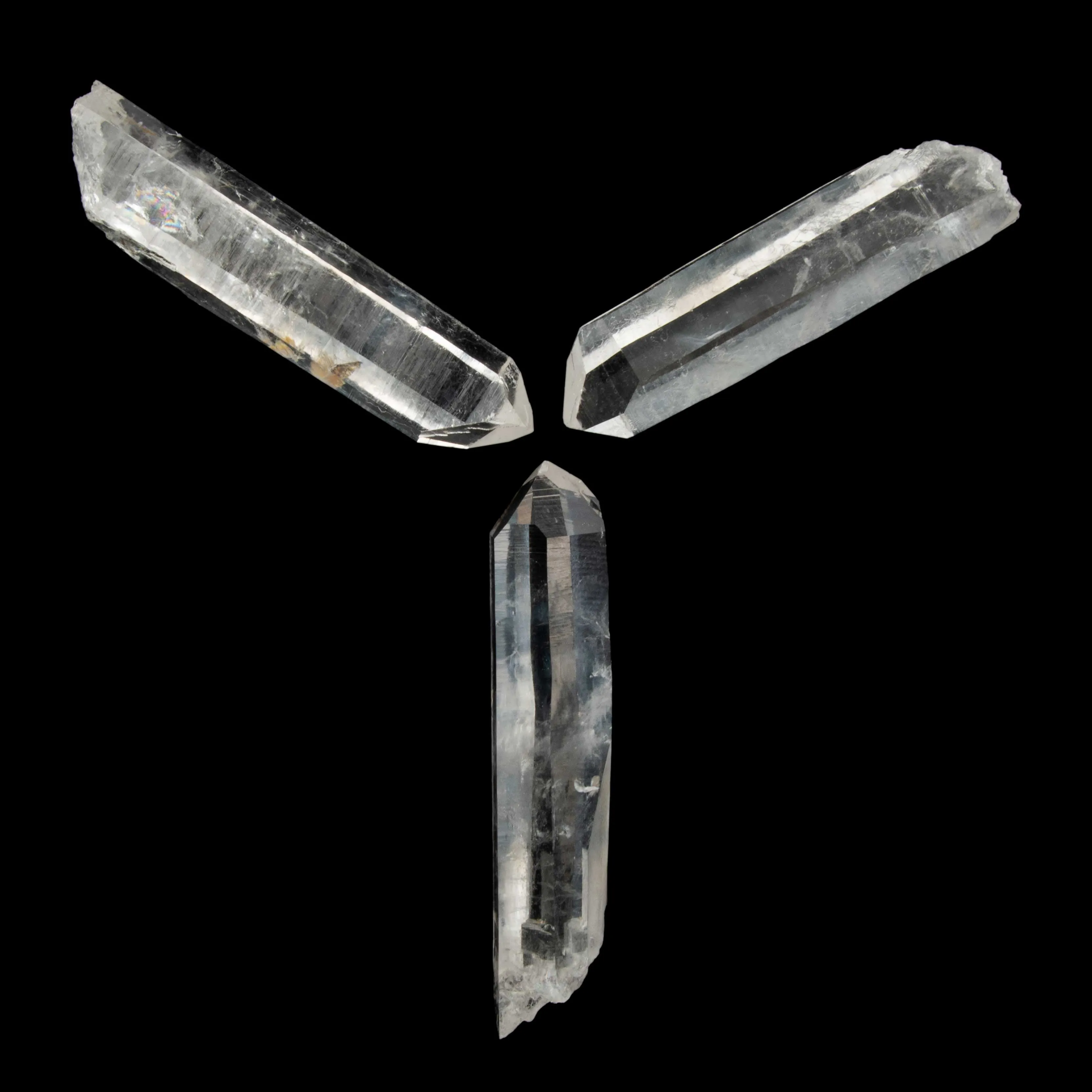 Blue Smoke Phantom Quartz - Points