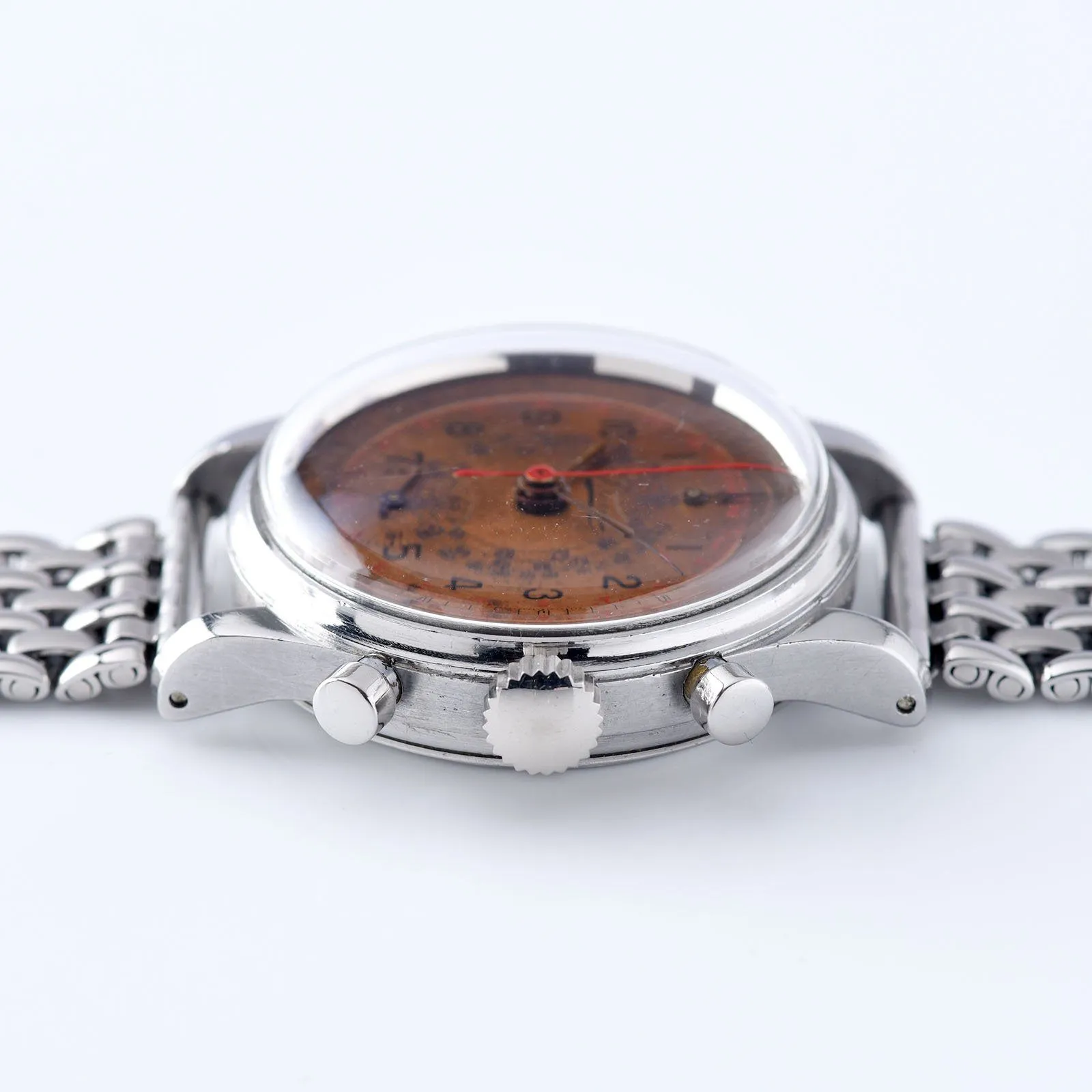 Bovet Steel Chrongraph Salmon Dial 1950s