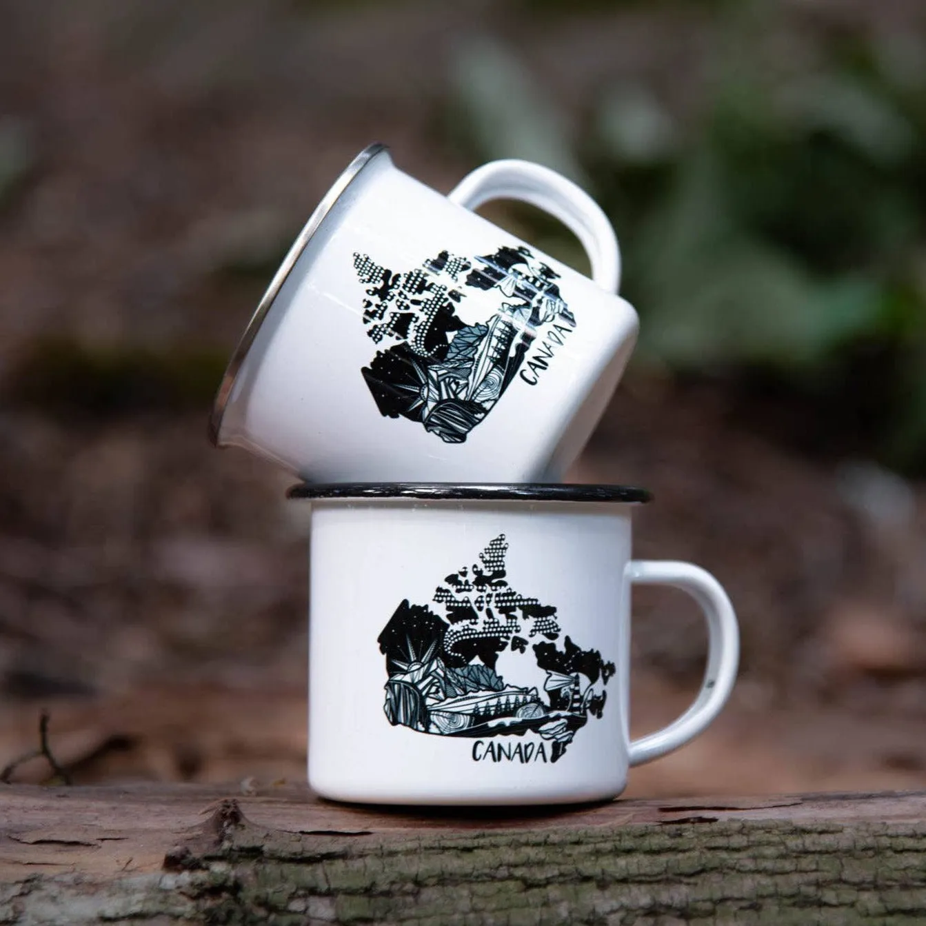 Canada Camping Mug