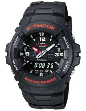 Casio Anti-Magnetic G-Shock - Black - 200 Meters - Analog-Digital Display