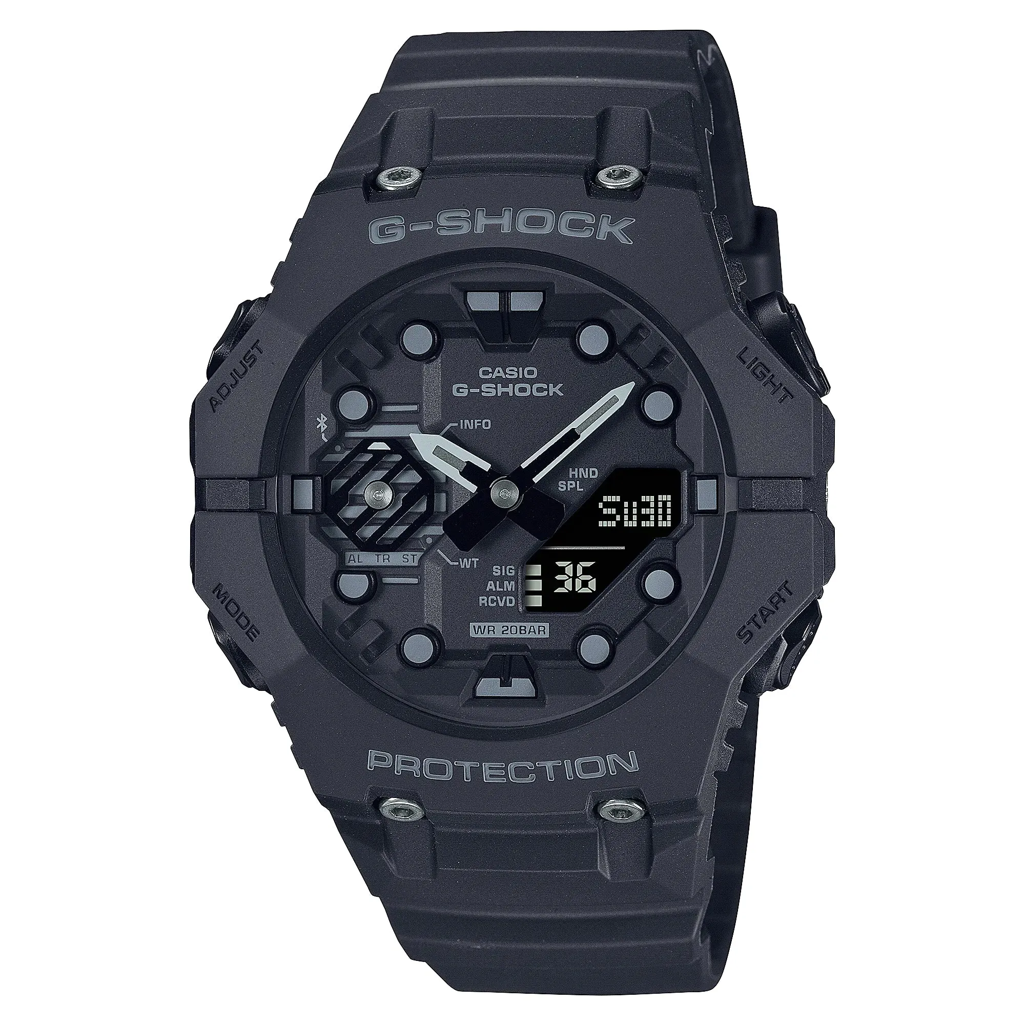 CASIO G-SHOCK GAB001-1A Bluetooth Combi Black Watch