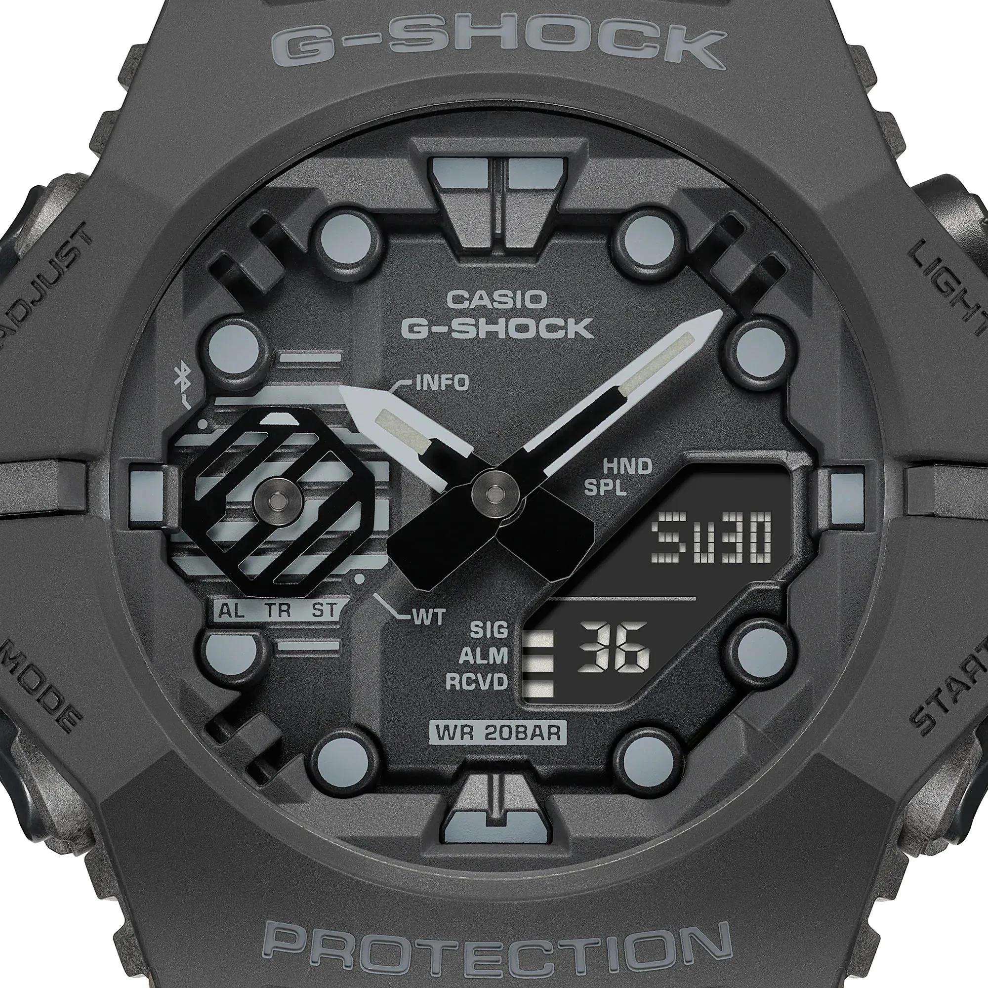 CASIO G-SHOCK GAB001-1A Bluetooth Combi Black Watch