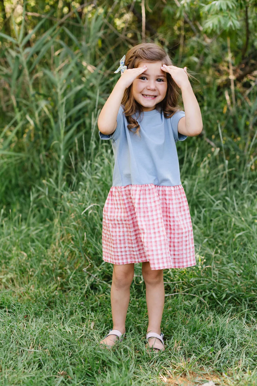 Casual Dress in Watermelon Daydream