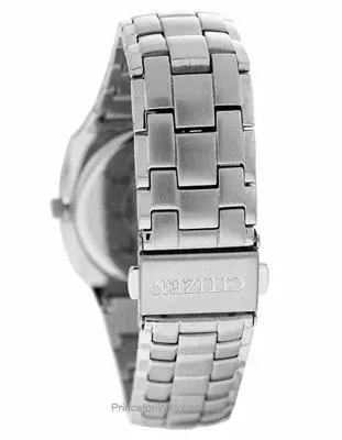 Citizen Eco-Drive Mens Watch - Stainless Steel - Silver Dial