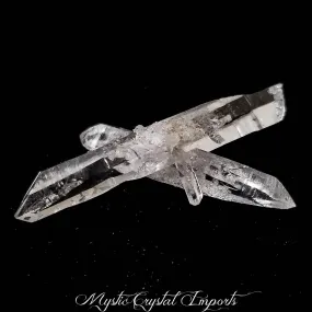 Clear Quartz Cross-Point Cluster-1 3/4