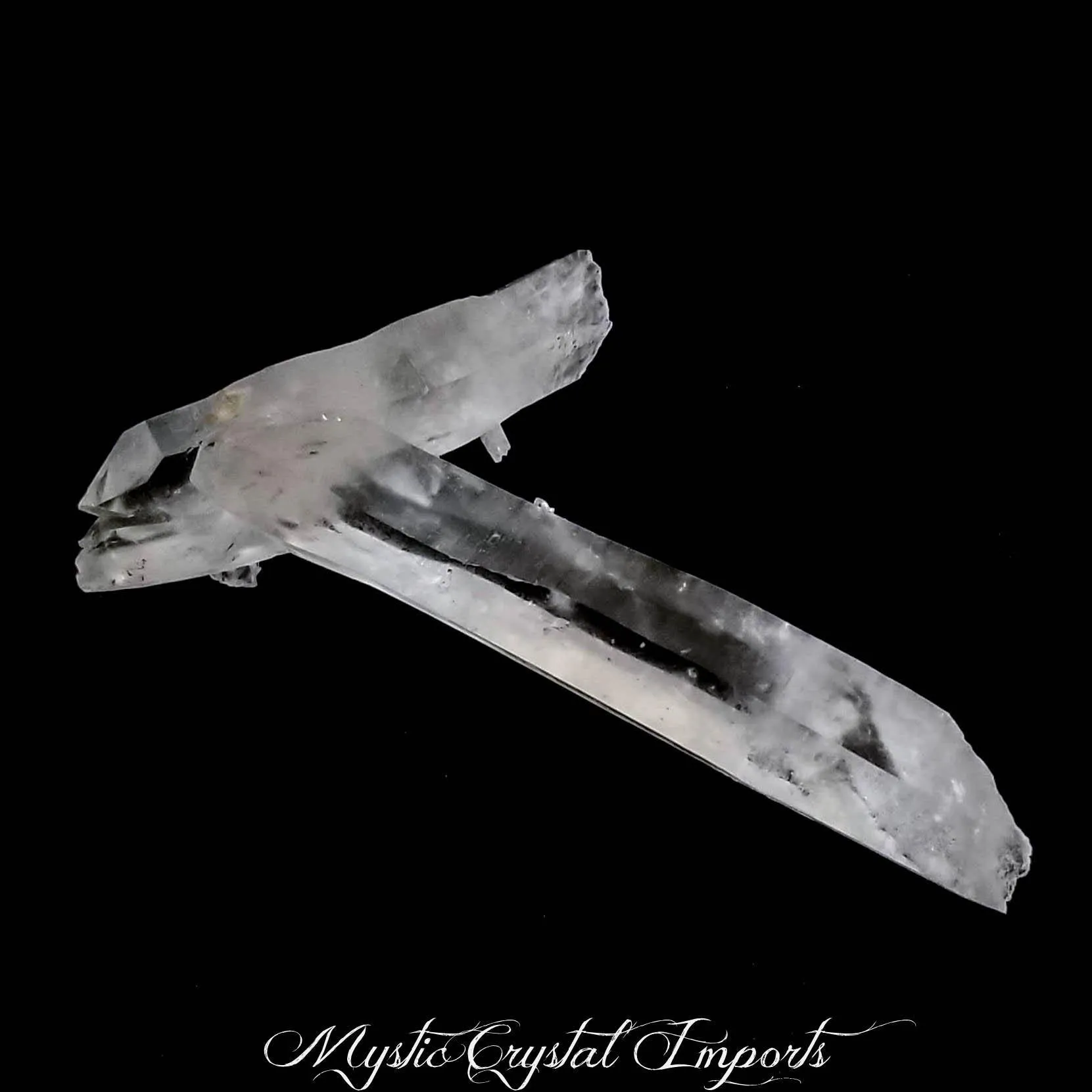 Clear Quartz Multi-Point Cluster-2 3/4