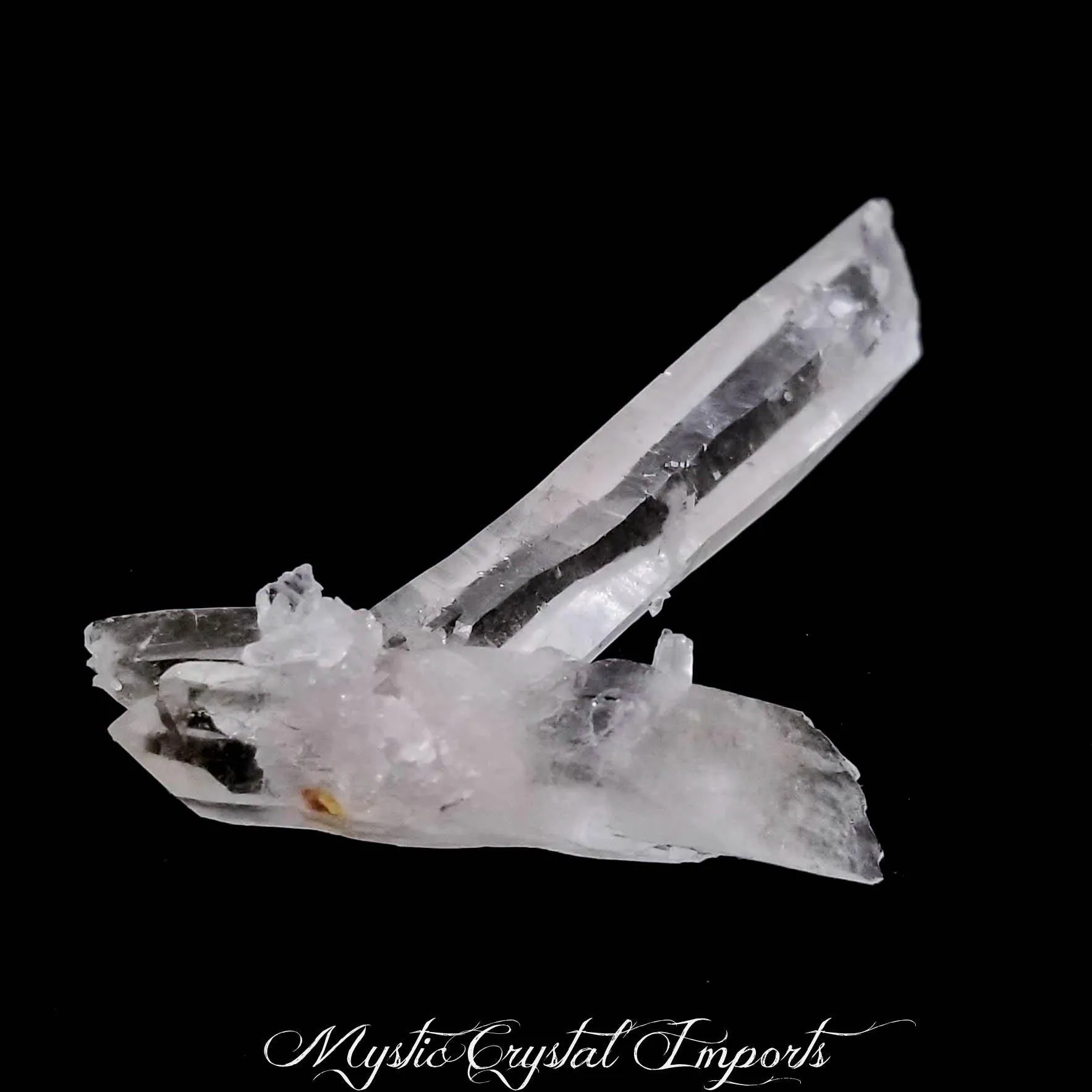 Clear Quartz Multi-Point Cluster-2 3/4