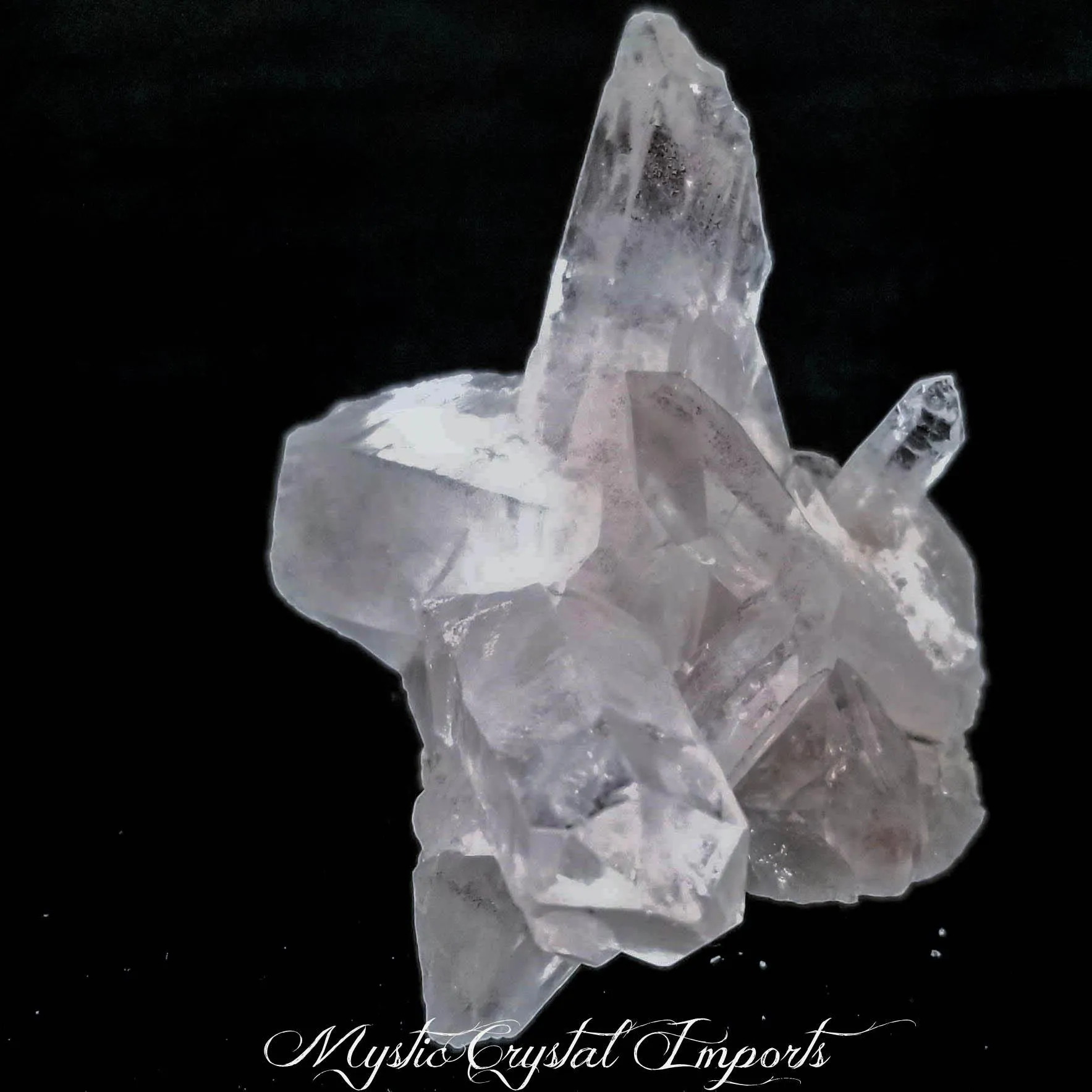 Clear Quartz Multi-Point Cluster-2