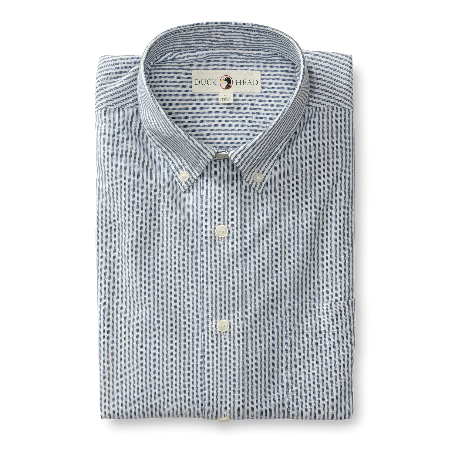 Collins Stripe Cotton Oxford Sport Shirt