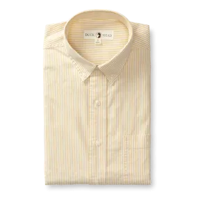 Collins Stripe Cotton Oxford Sport Shirt