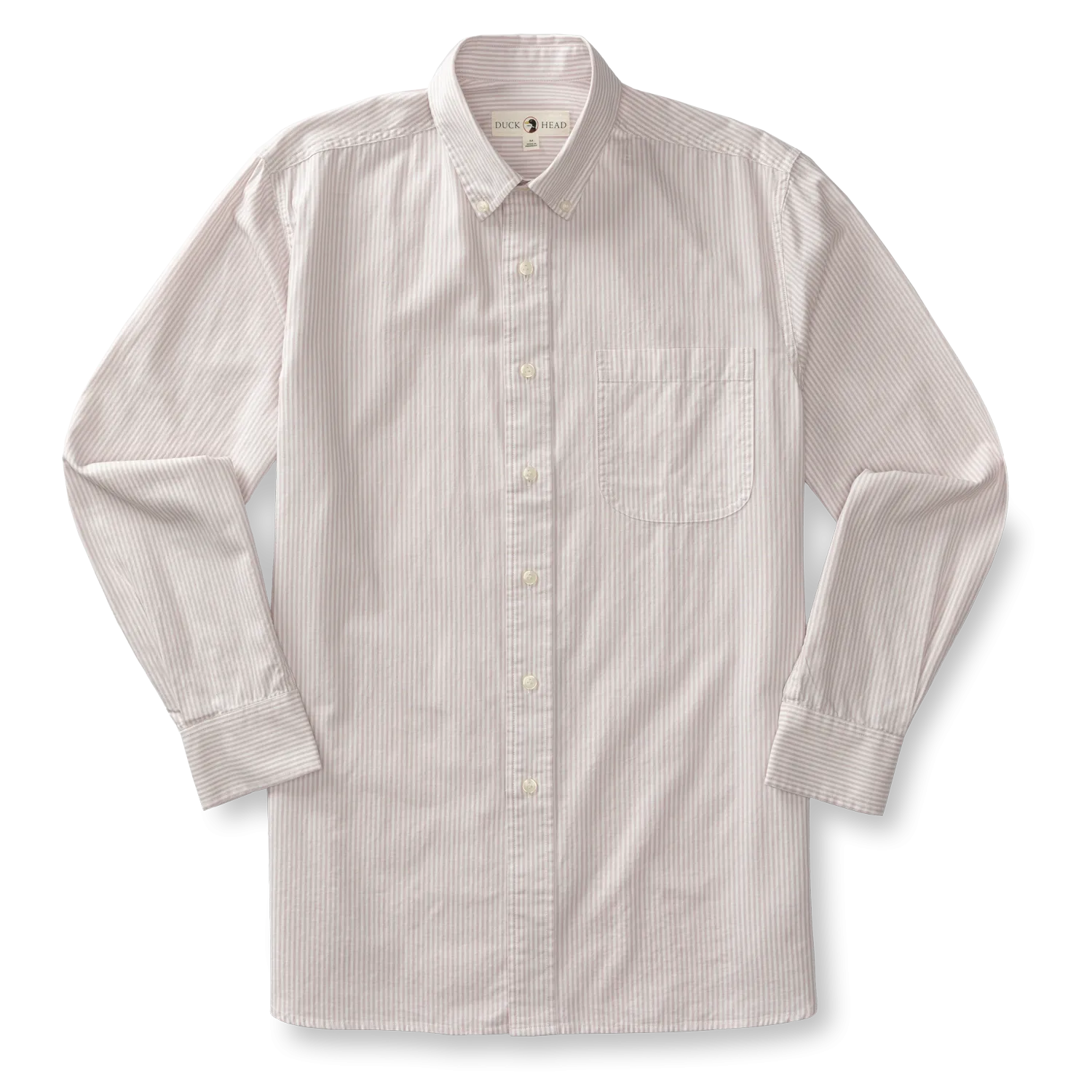 Collins Stripe Cotton Oxford Sport Shirt