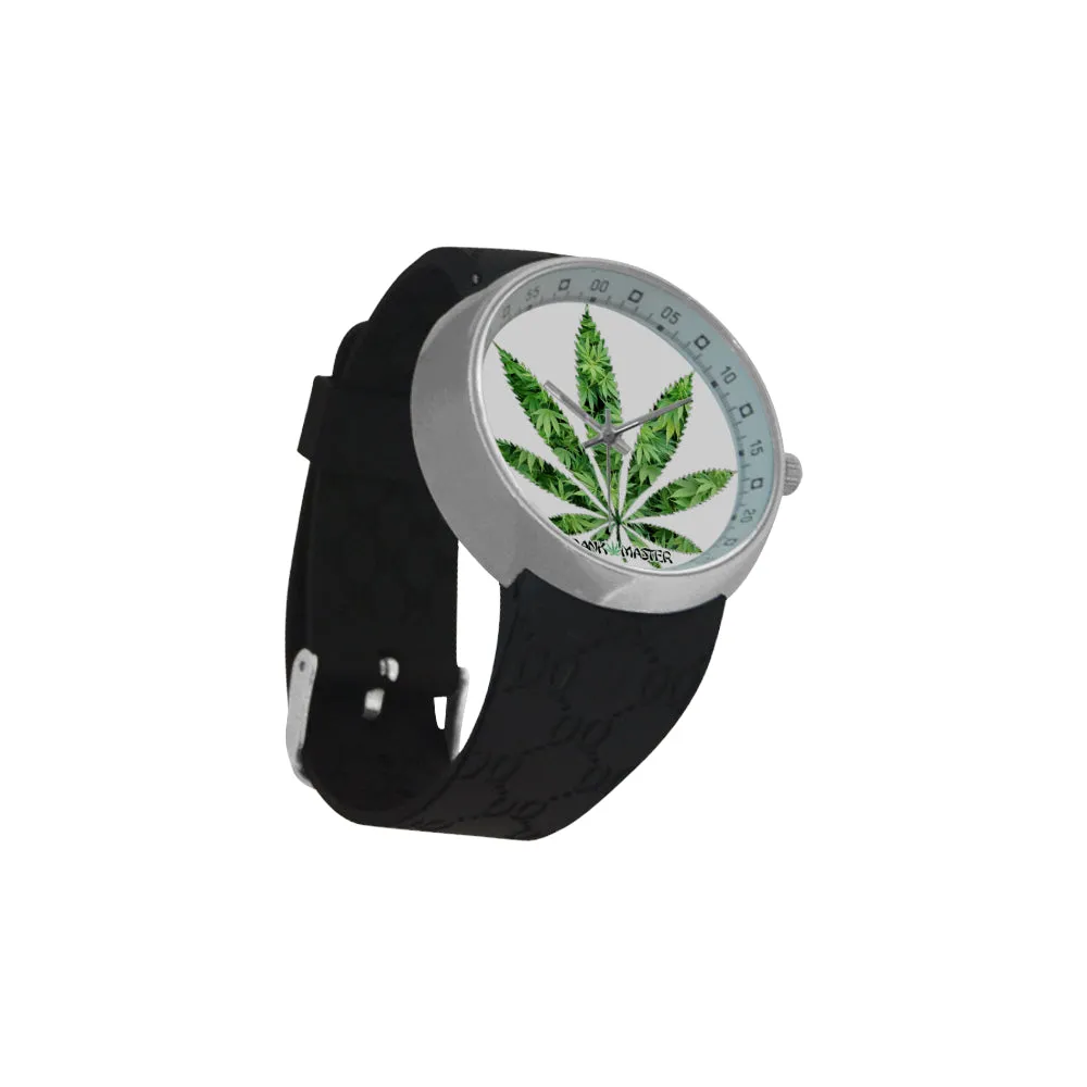 Dank Master Casual Weed Leaf Men's Watch