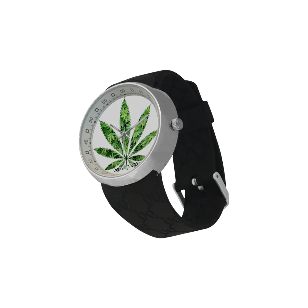 Dank Master Casual Weed Leaf Men's Watch