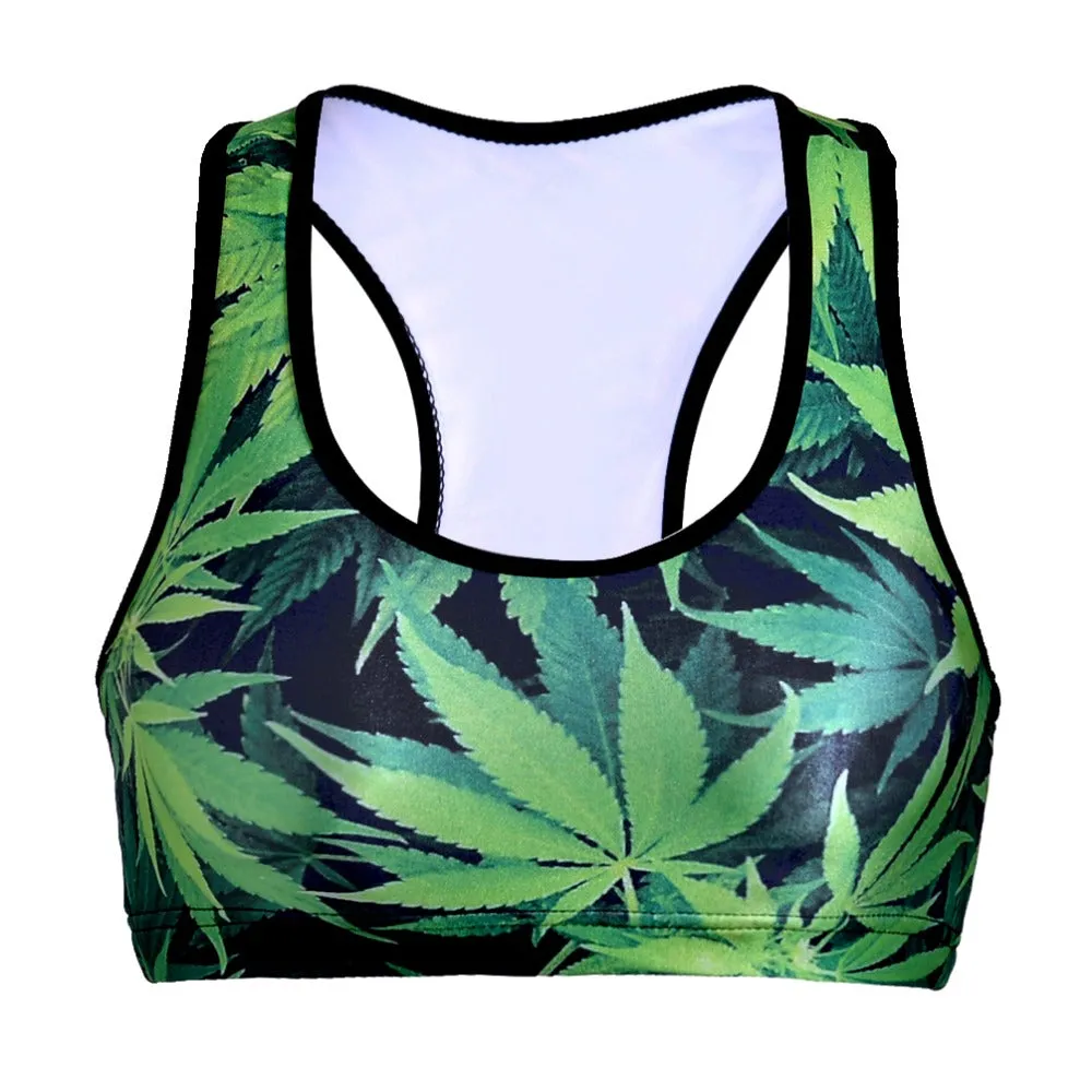 Dank Master Weed Sports Bra - 1