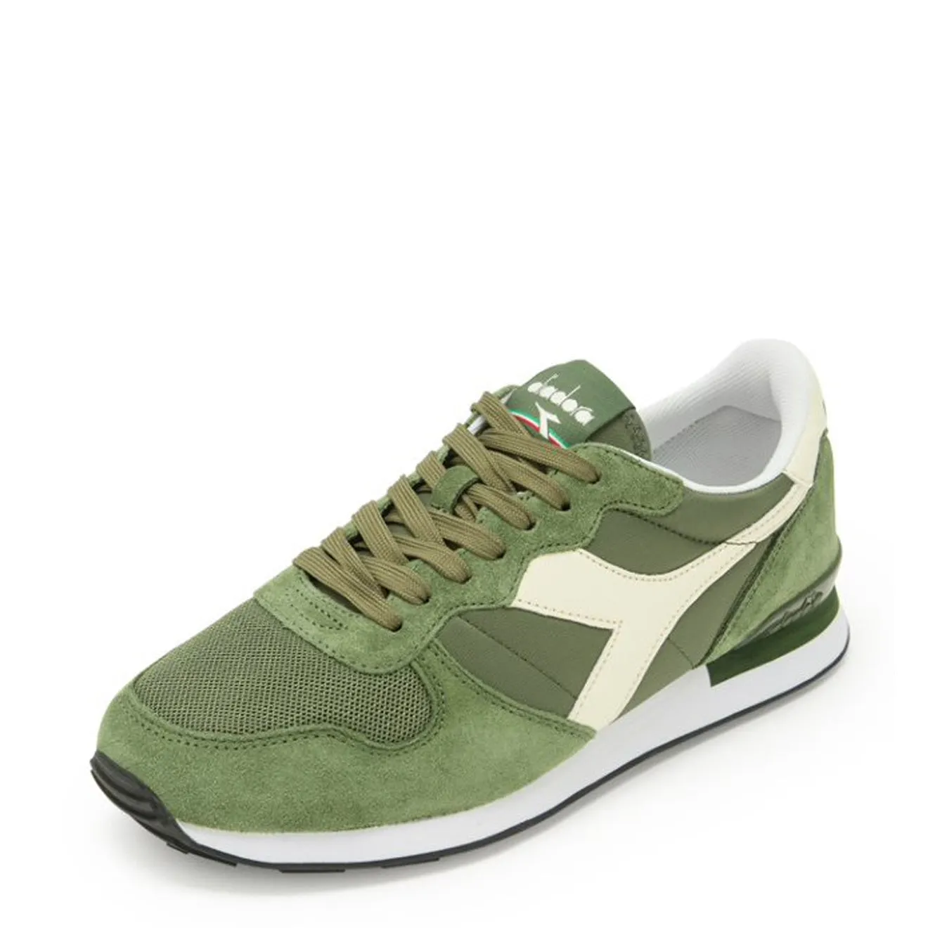 Diadora Camaro Trainers Olivine / Whisper White