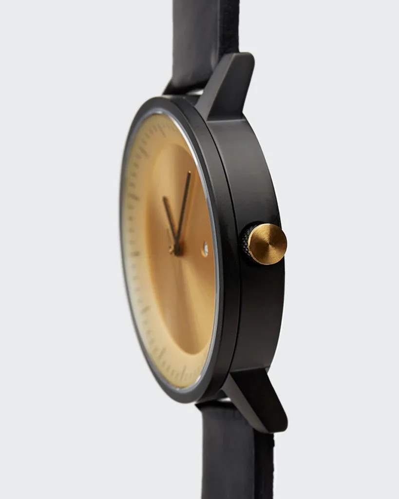 Dixon Watch 42mm - Black/Gold