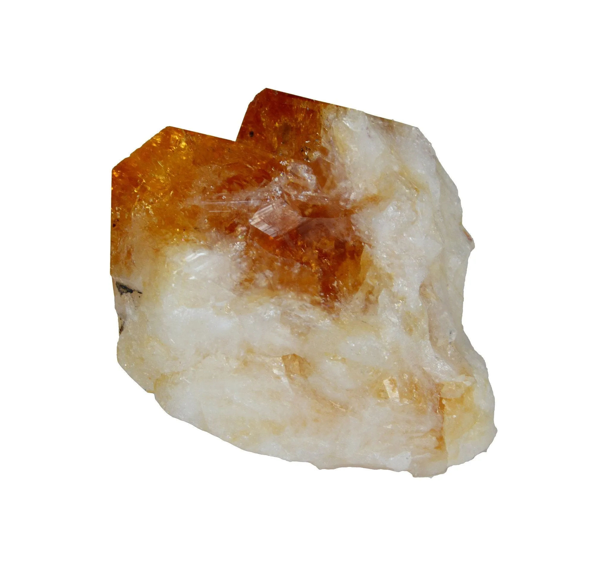 Double Citrine Crystal