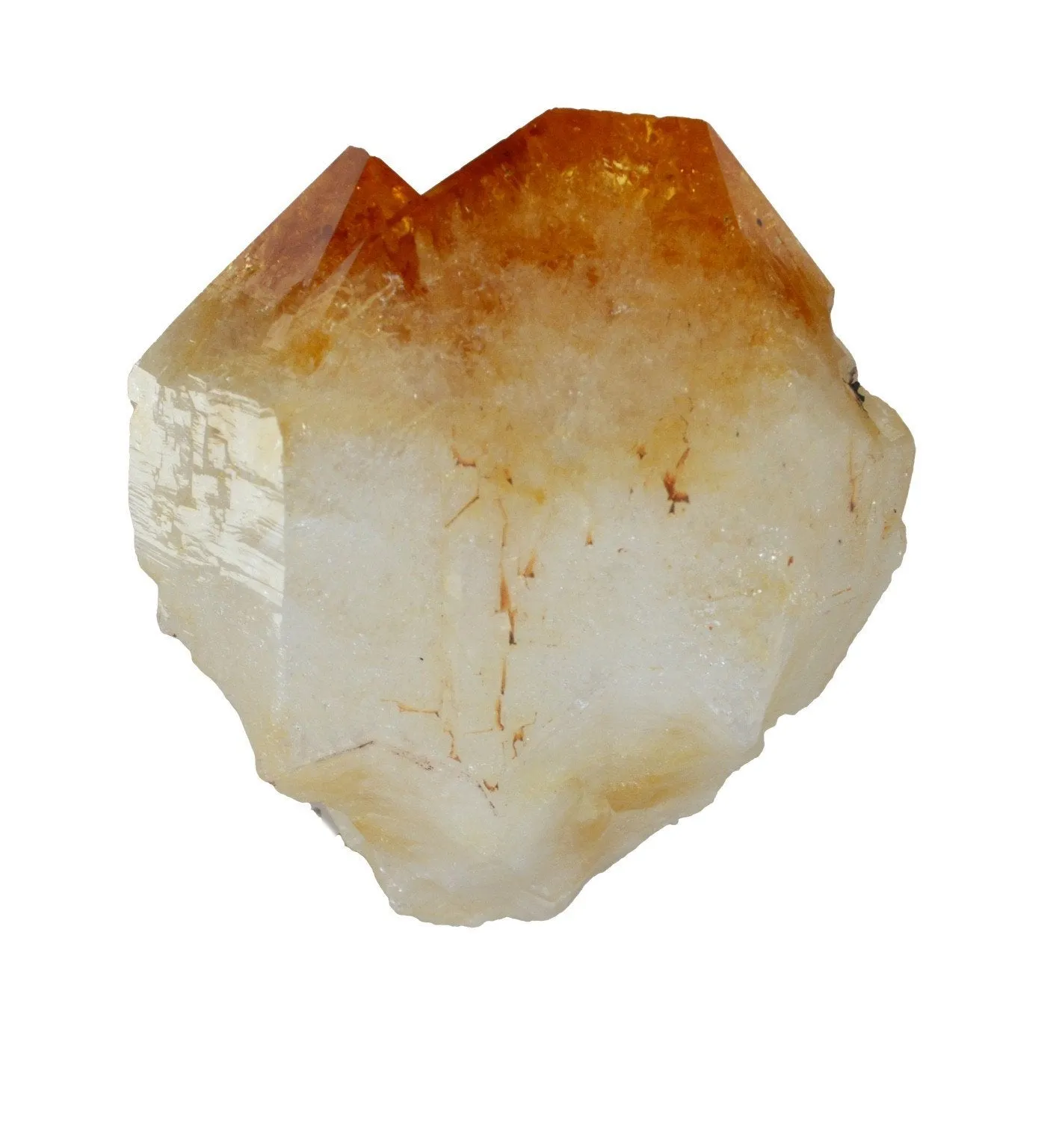 Double Citrine Crystal