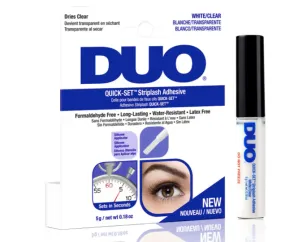 DUO Quick Set Lash Glue: Clear