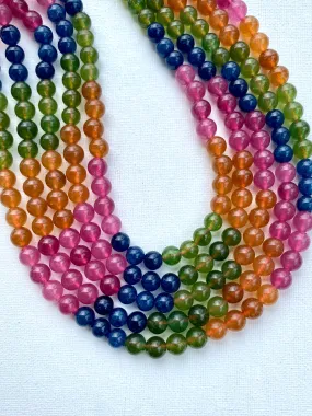 Dyed Quartz Strand 4mm