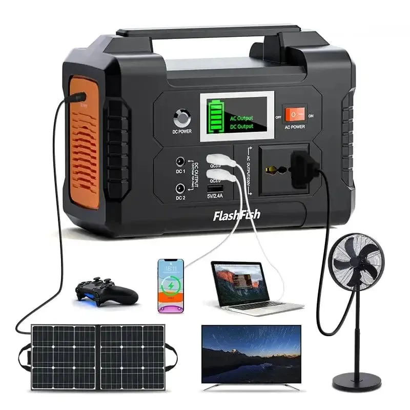 Compact E200 Portable Power Station: High-Capacity, Lightweight, Eco-Friendly Energy Solution