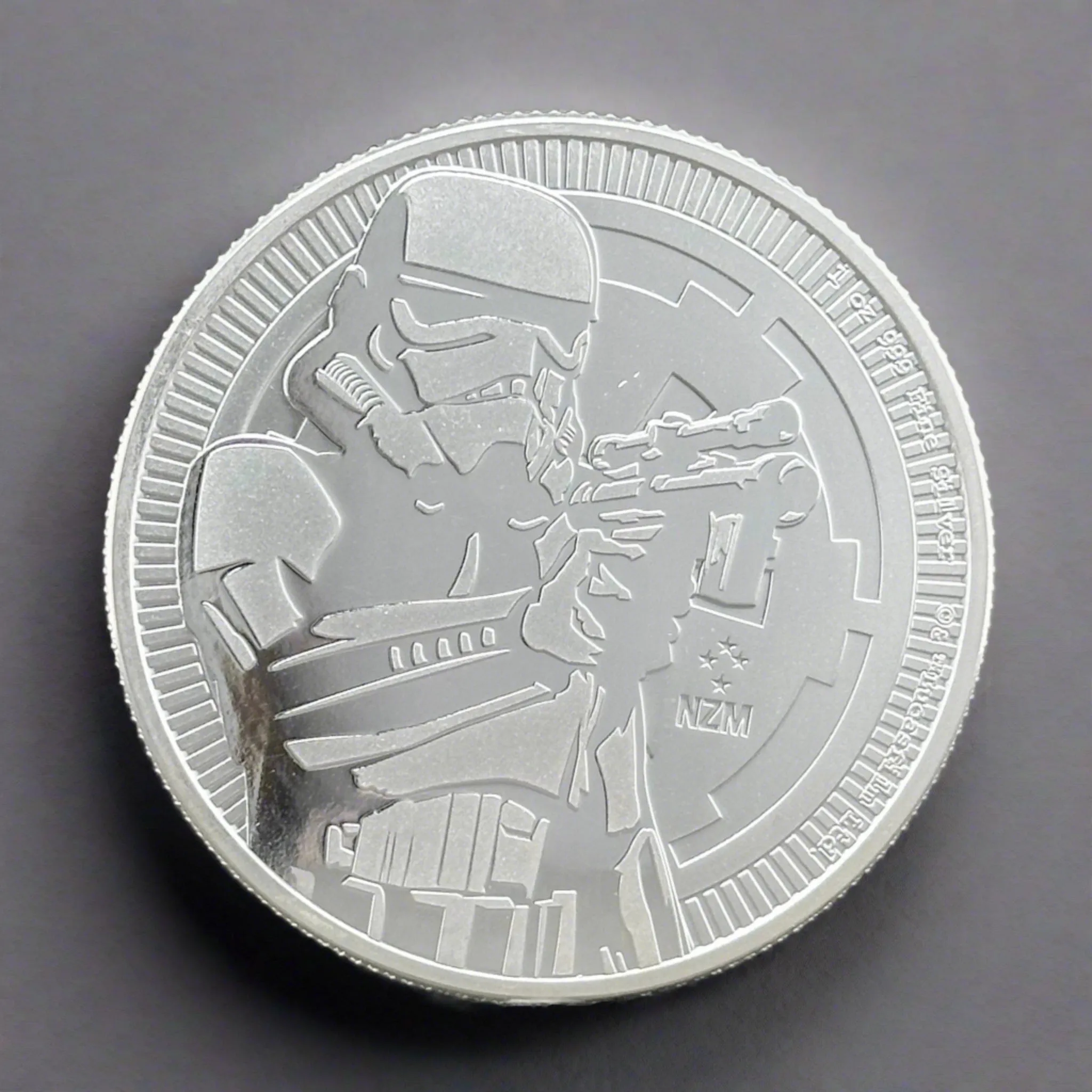 Estate 2018 Disney Star Wars Storm Trooper Silver Bullion Coins, Set of 250