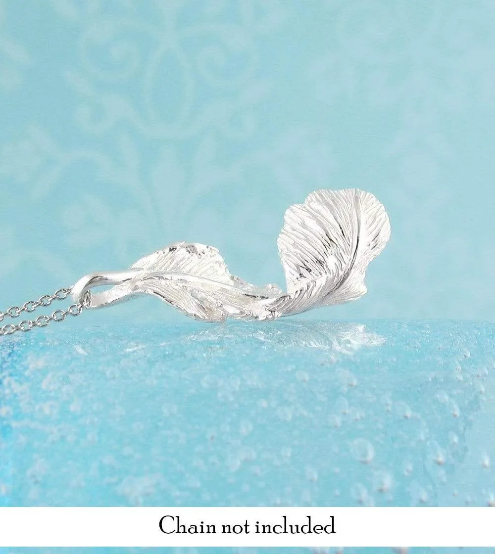 Falling Feather Pendant