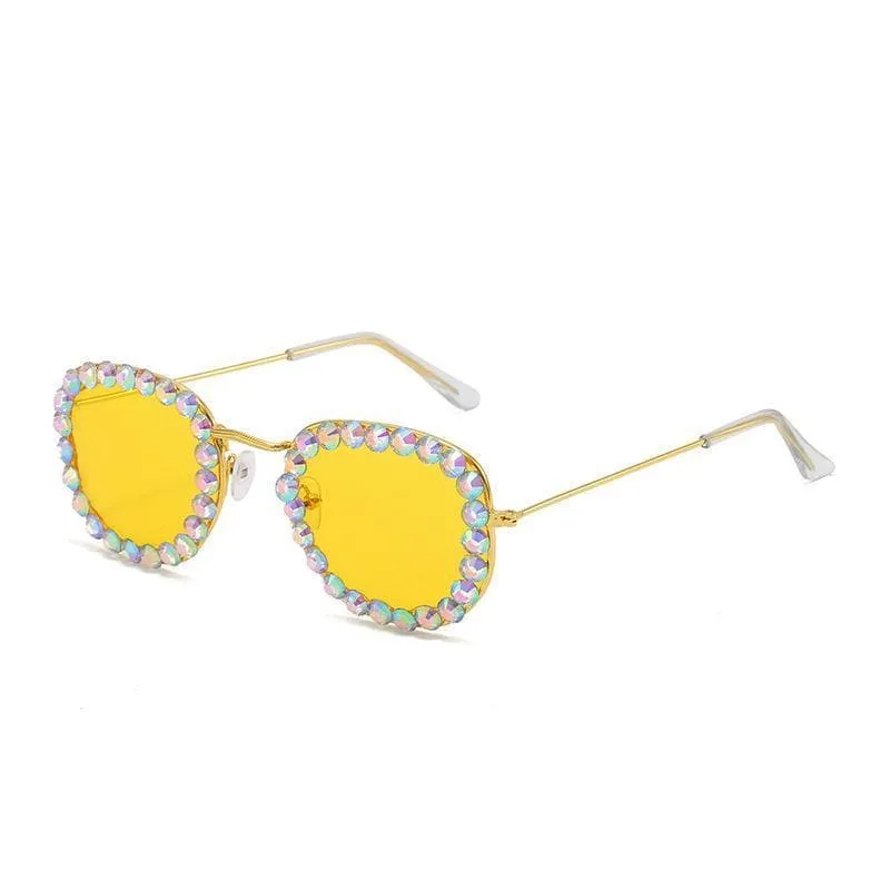 Fashion Rhinestone Glasses