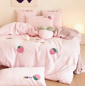 Fashion Strawberry Bedding Set PN6337