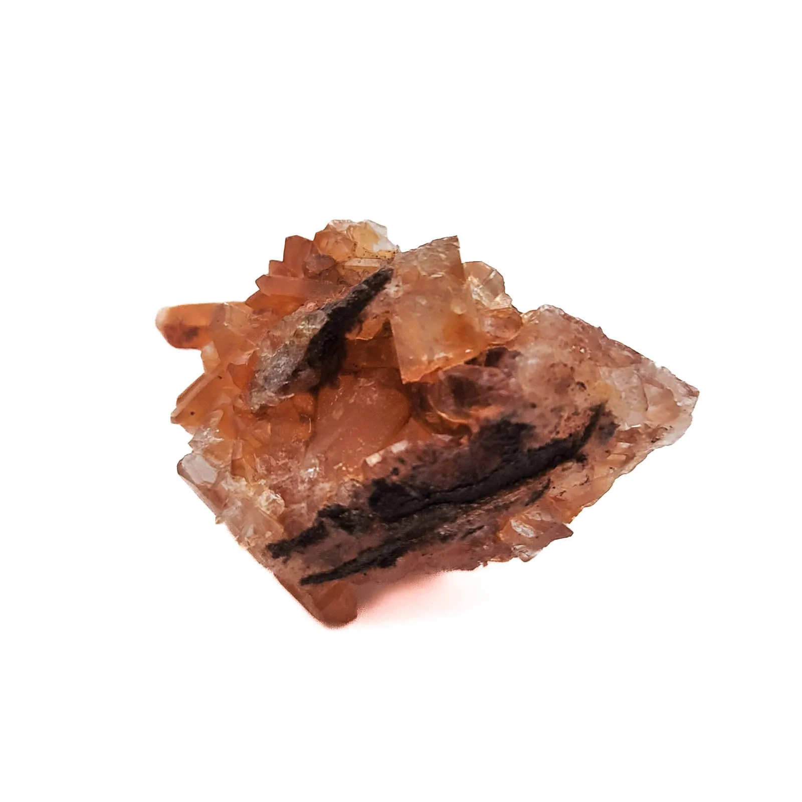 Fire Quartz Crystal Cluster #05