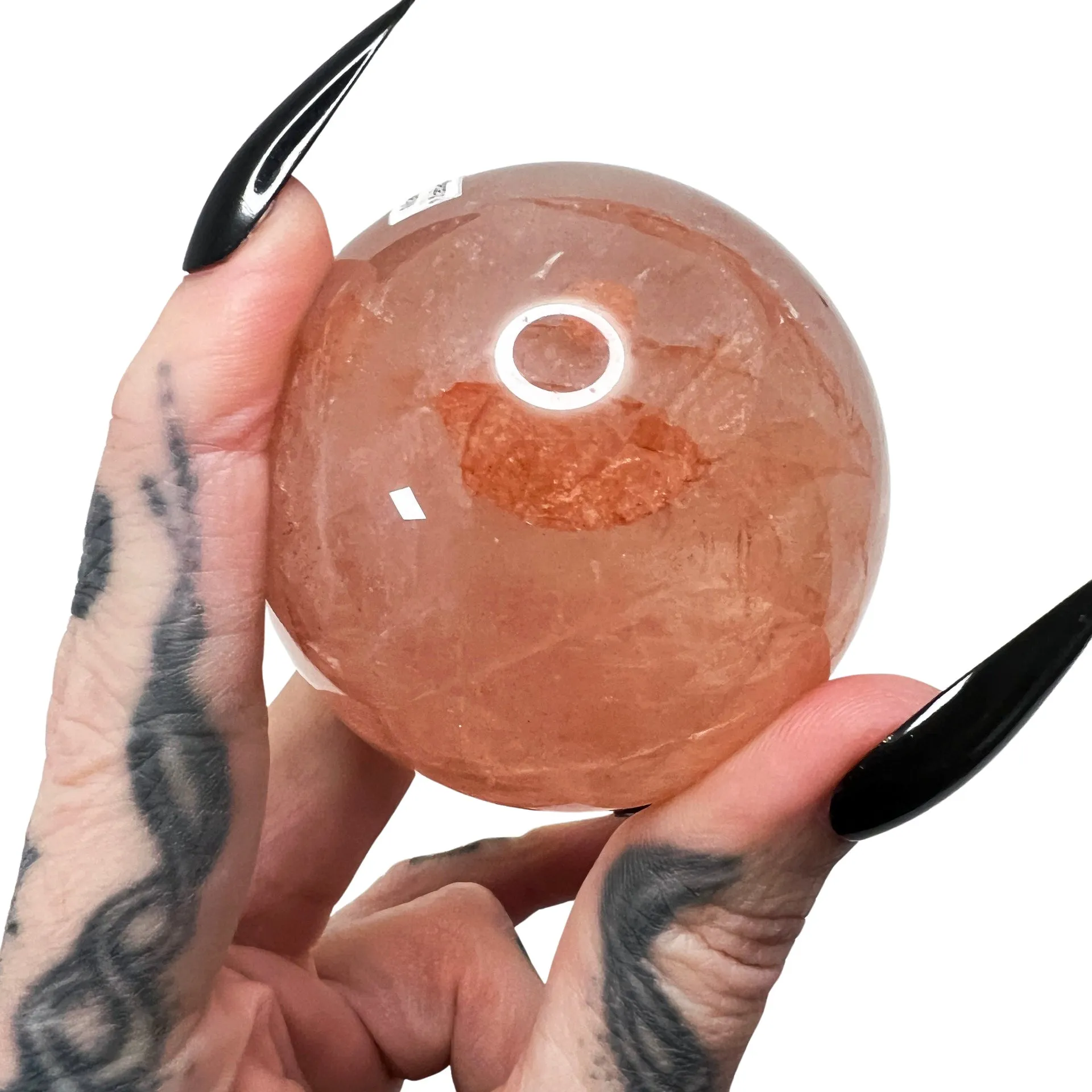 Fire Quartz Sphere 4 *natural*