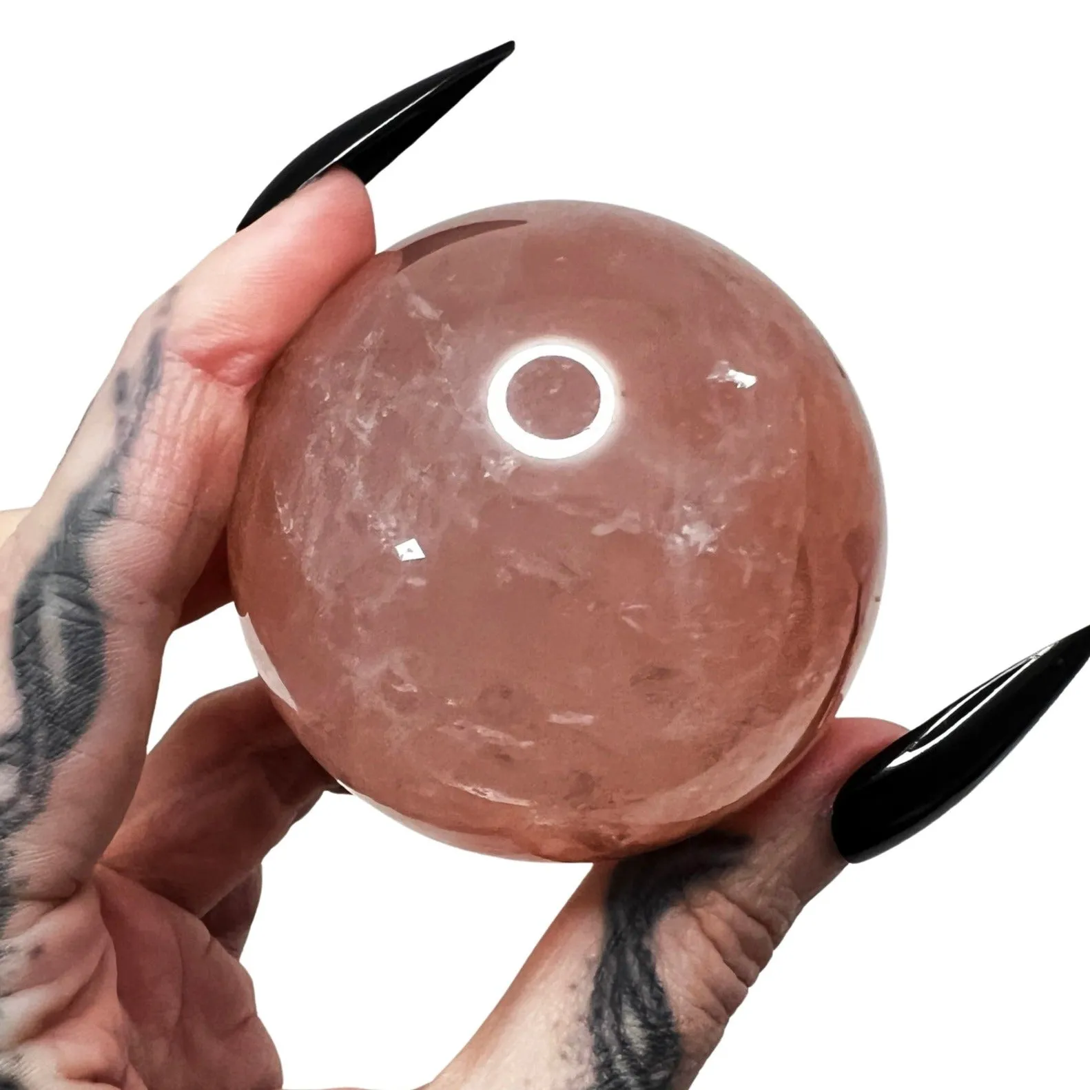 Fire Quartz Sphere 4 *natural*