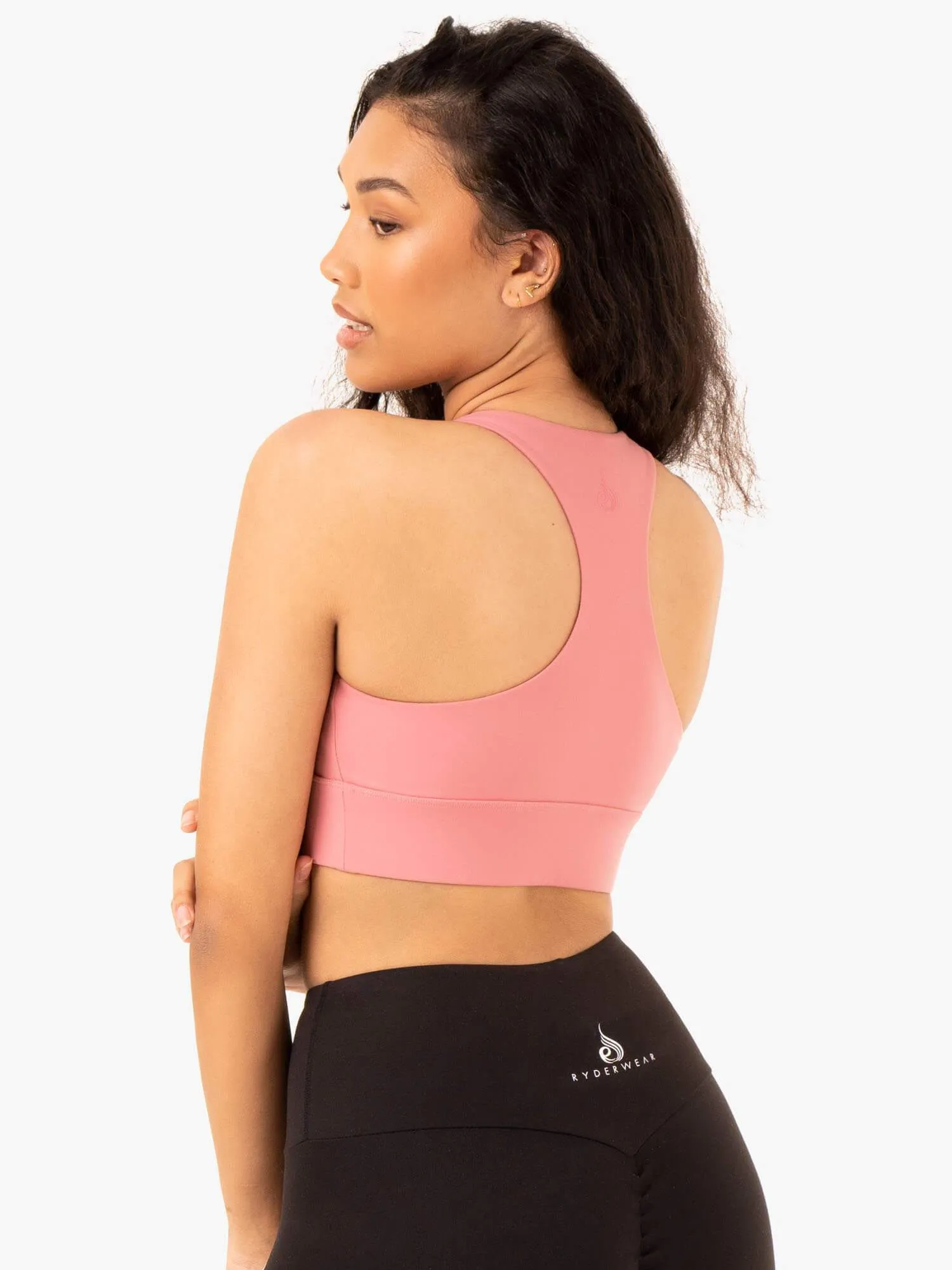 Focus Contour Sports Bra - Blush Pink