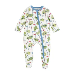 Golf Print Boy Sleeper - 3-6 month