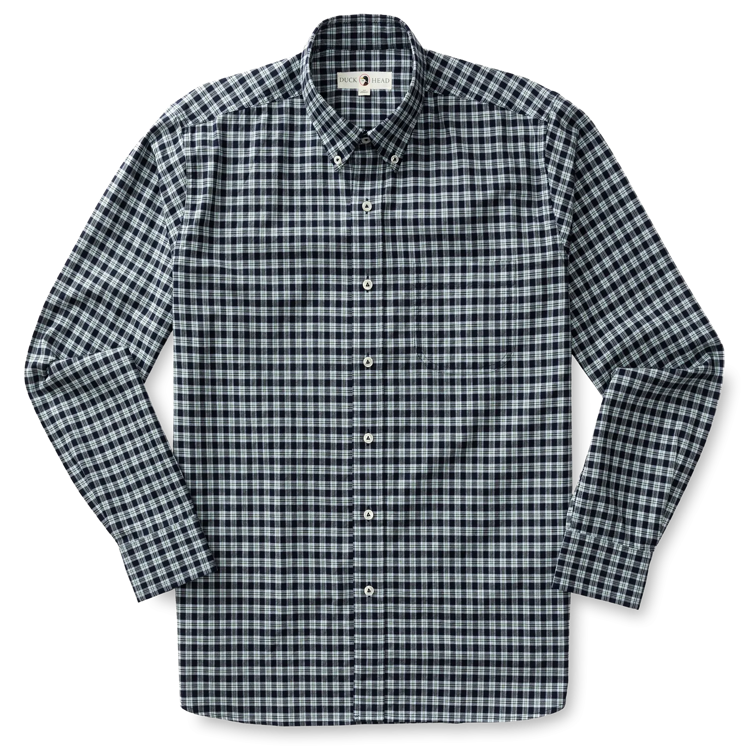 Goodlett Plaid Cotton Oxford Sport Shirt