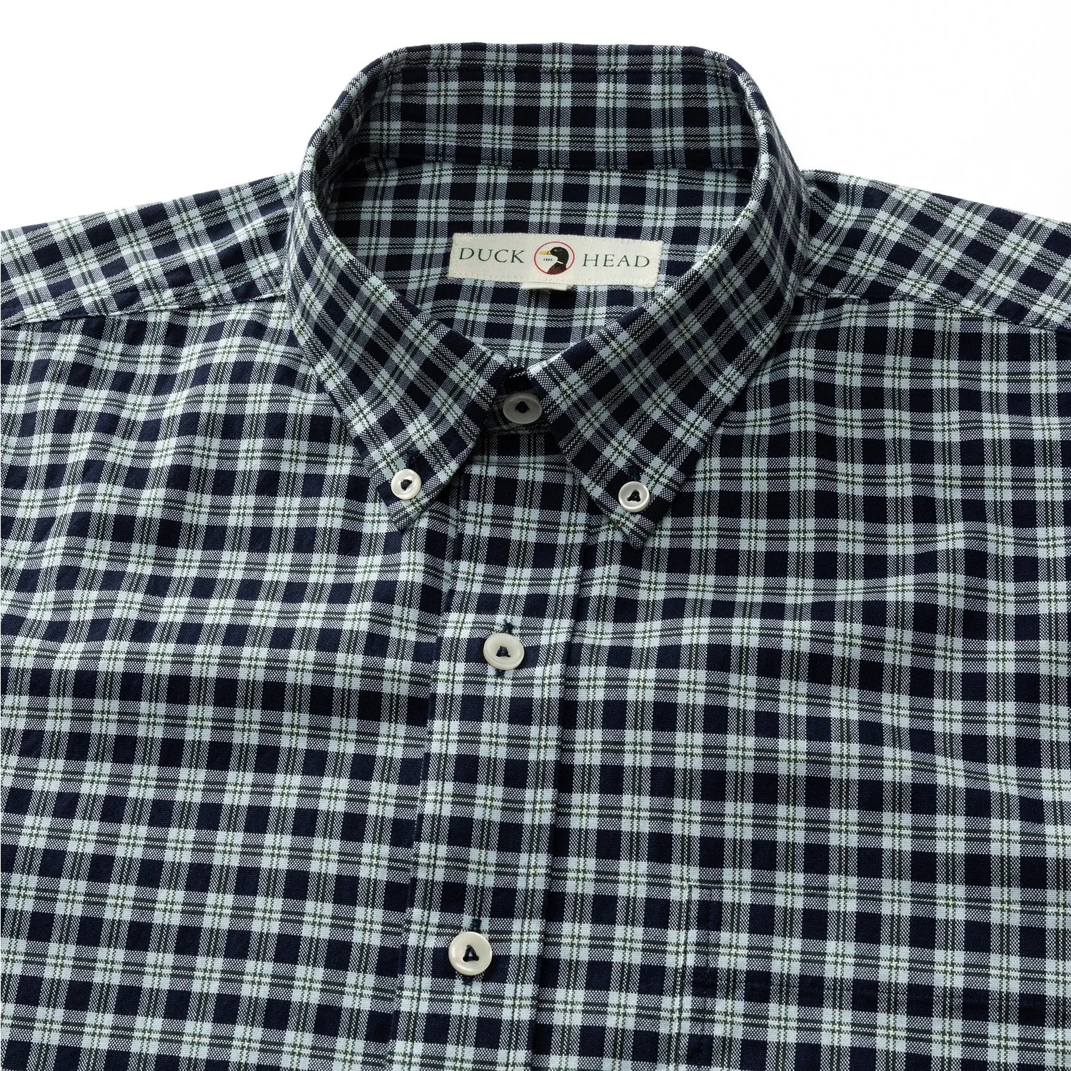 Goodlett Plaid Cotton Oxford Sport Shirt